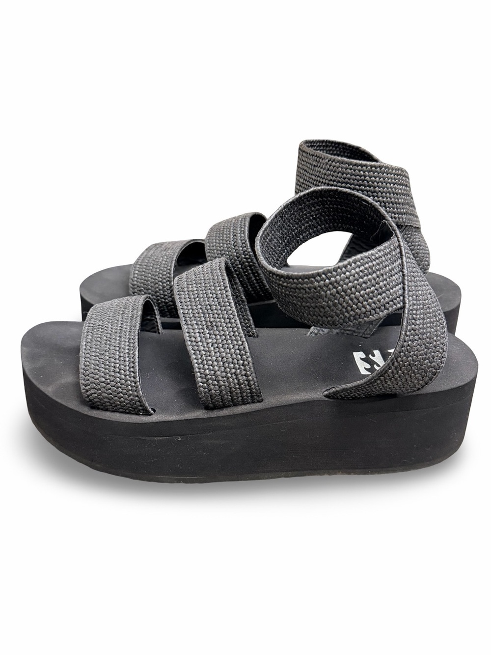 Billabong Women's Black Foreshore Sandals Size 8